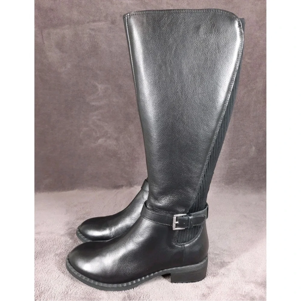 MSRP$229 Gentle Souls Women's Brinley Leather Comfort Knee-High Boots Size 7.5US